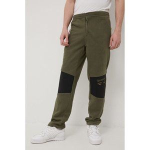 Reebok H54411 Patch Knee Fleece Joggers Army Green ( XL )
